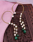 Eden Polki And Diamond Long Earrings