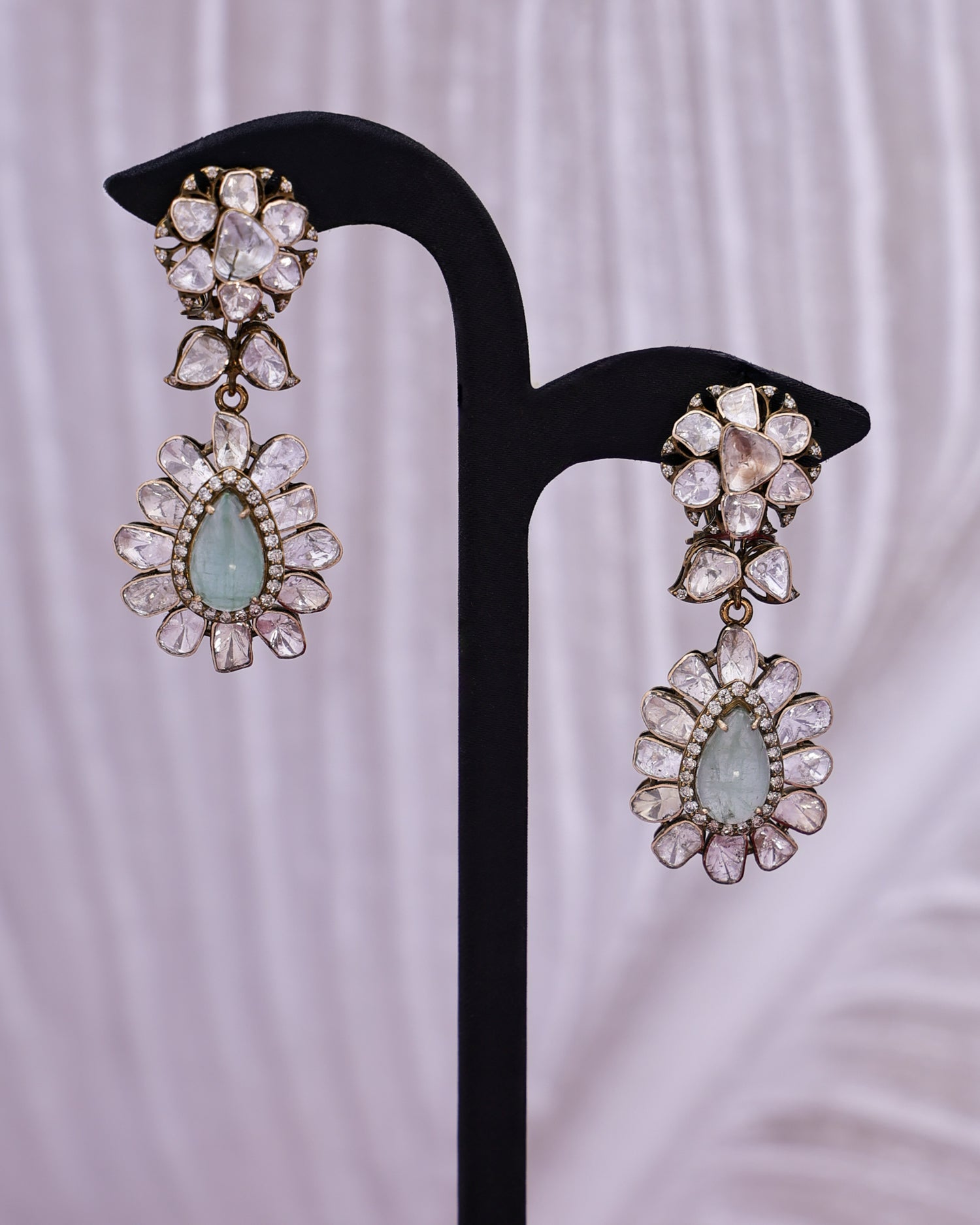 Amanda Polki And Diamond Long Earrings
