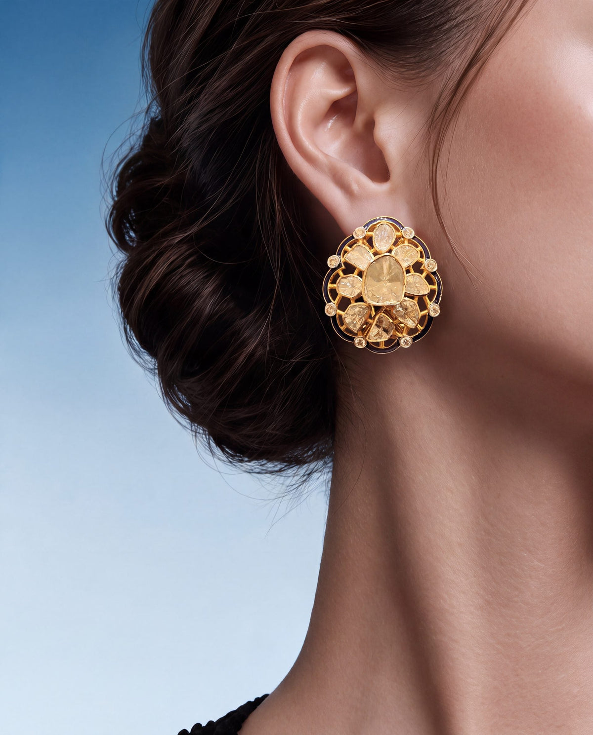 Selara Polki And Diamond Tops