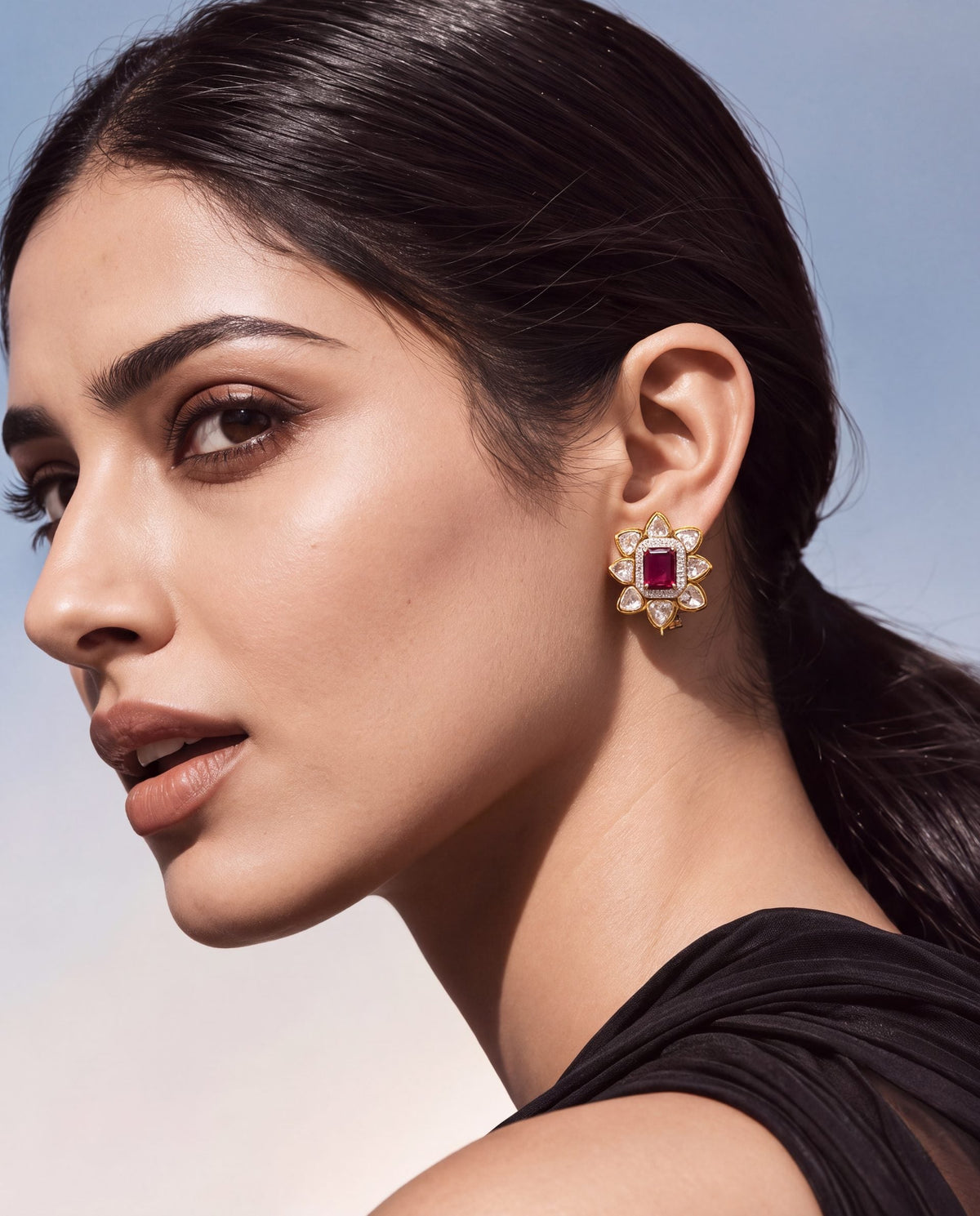Mohita Polki And Diamond Tops