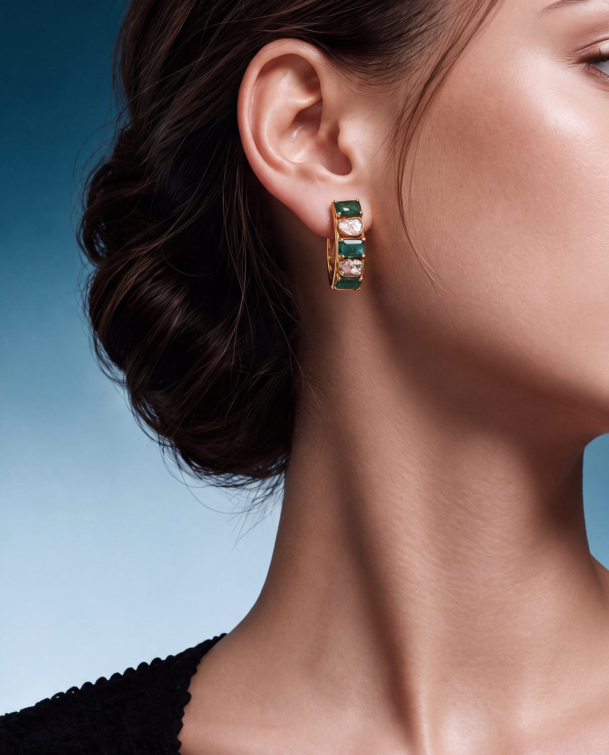 Elvia Polki Hoops