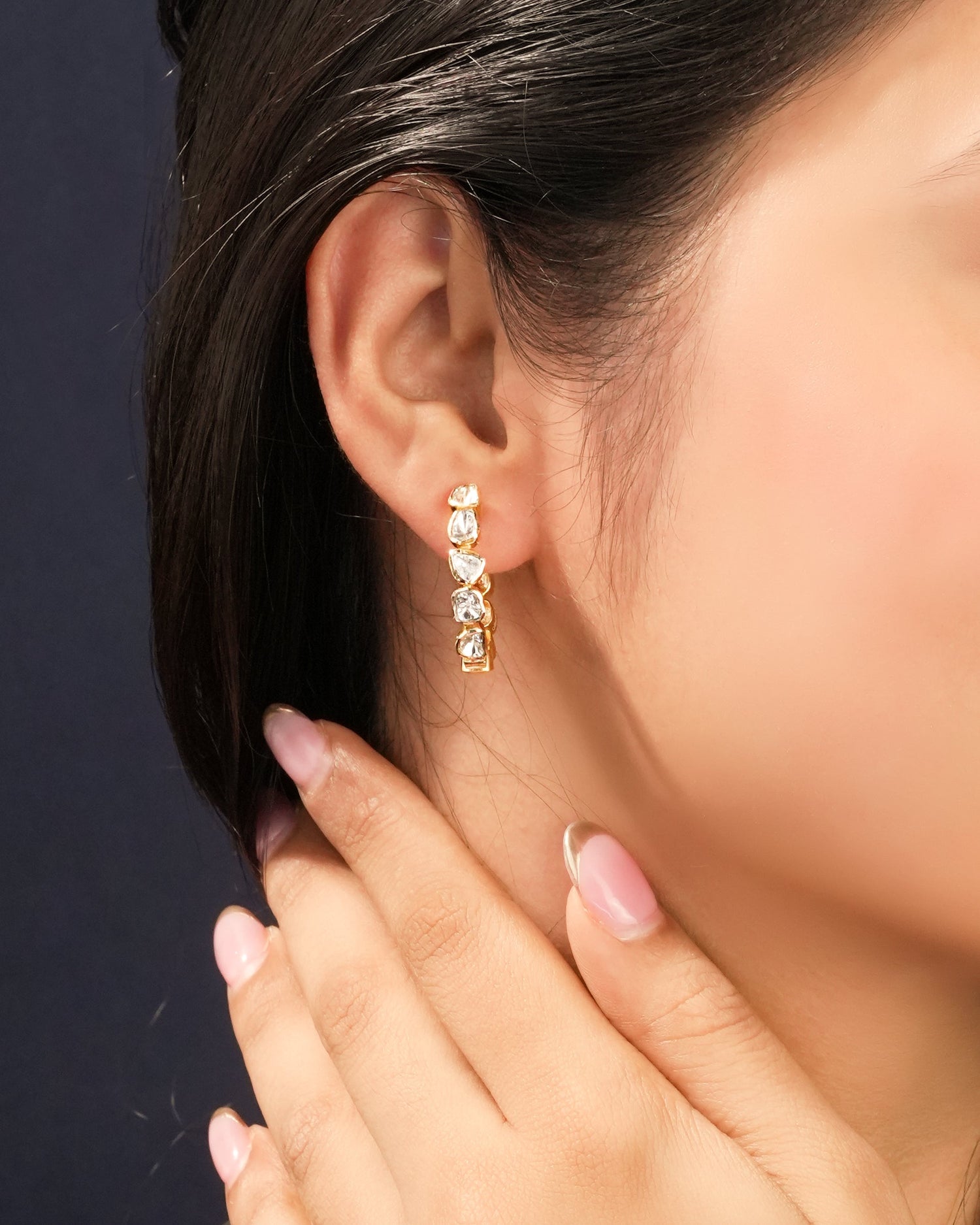 Talora Polki Hoops