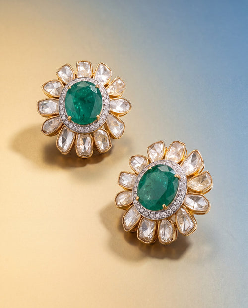 Aadarsha Polki And Diamond Tops