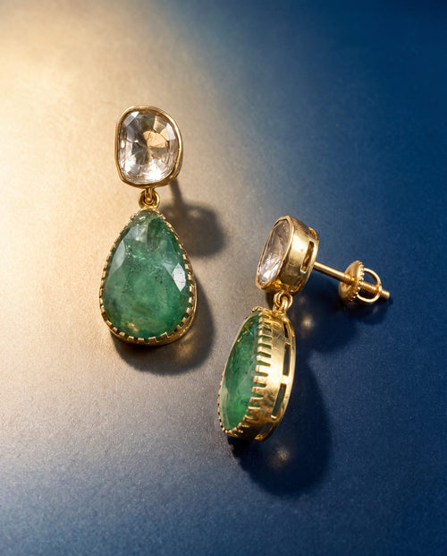 Shyla Polki Long Earrings