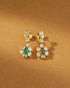 Rashi Polki And Diamond Long Earrings