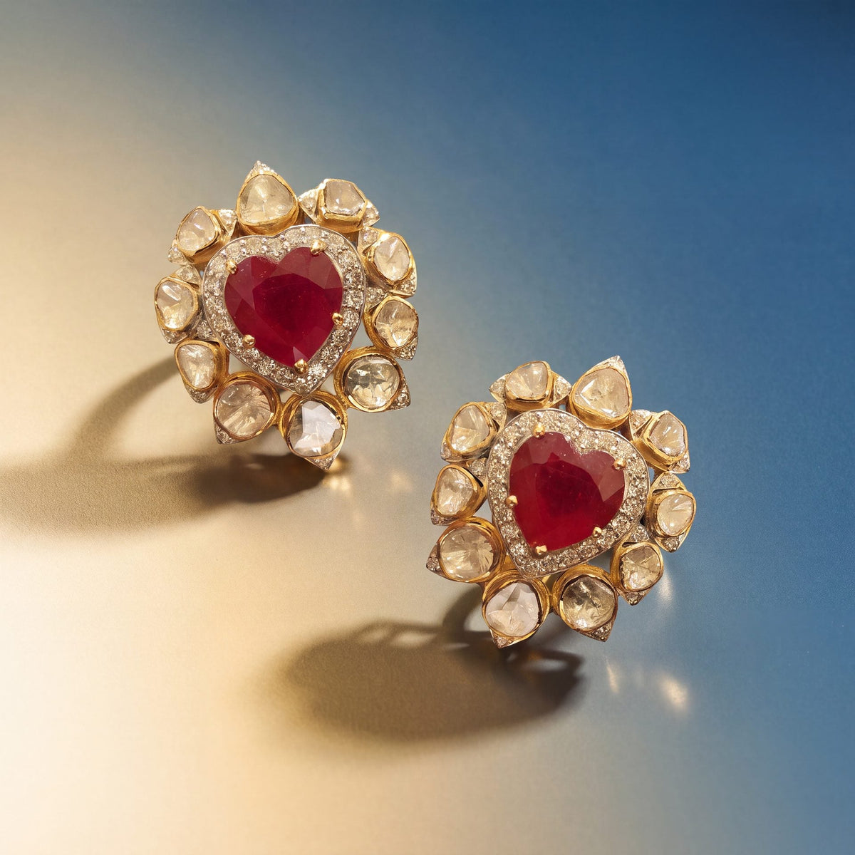 Bhumi Polki And Diamond Tops