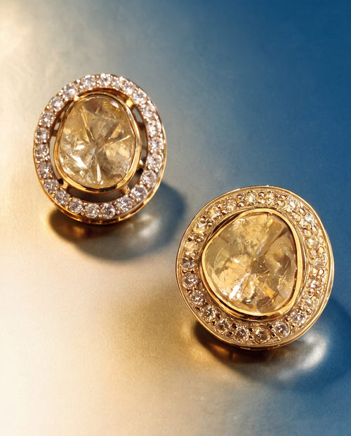 Nirvi Polki And Diamond Tops