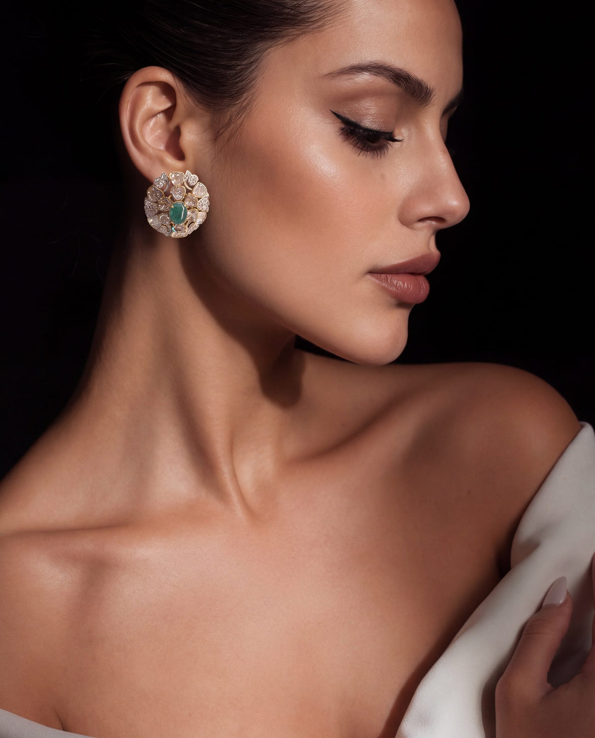 Druti Polki And Diamond Tops