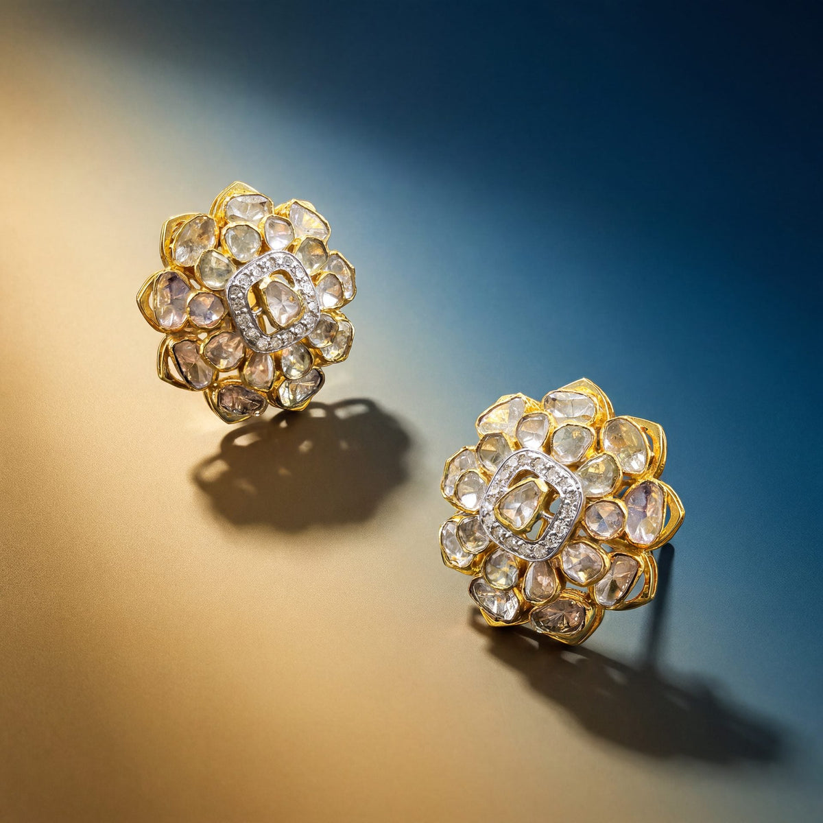 Vinita Polki And Diamond Tops
