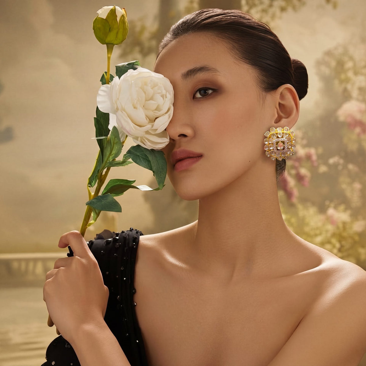 Daphira Polki And Diamond Tops