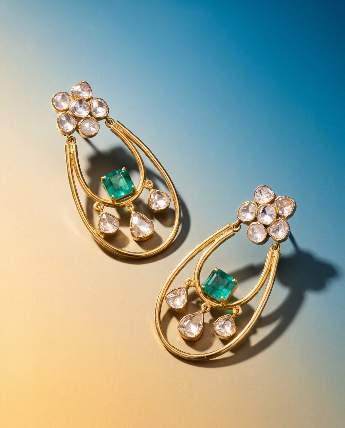 Yuvia Polki Hoops
