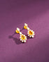 Oviya Polki And Diamond Long Earrings