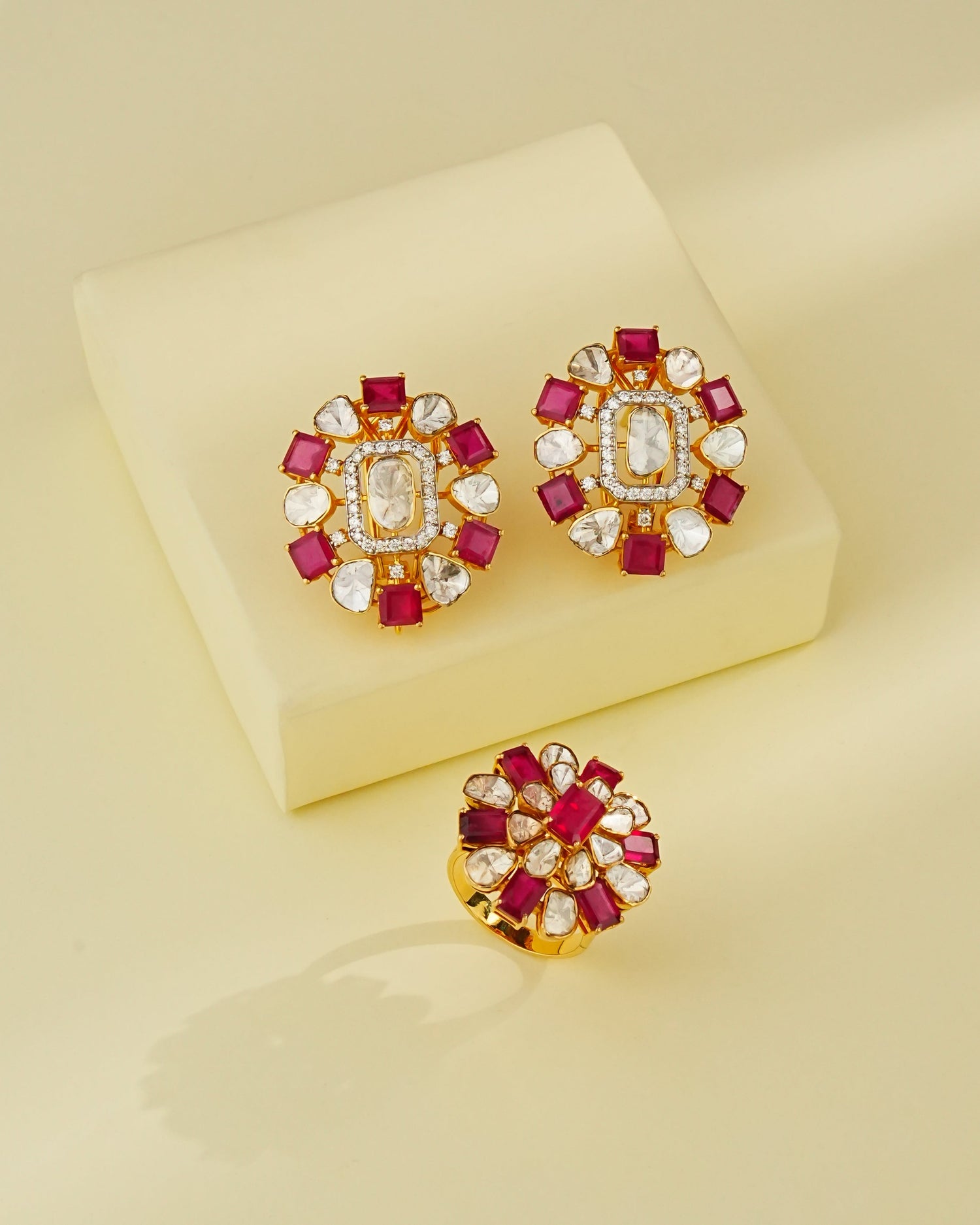Archana Tops And Dharshana Ring Set