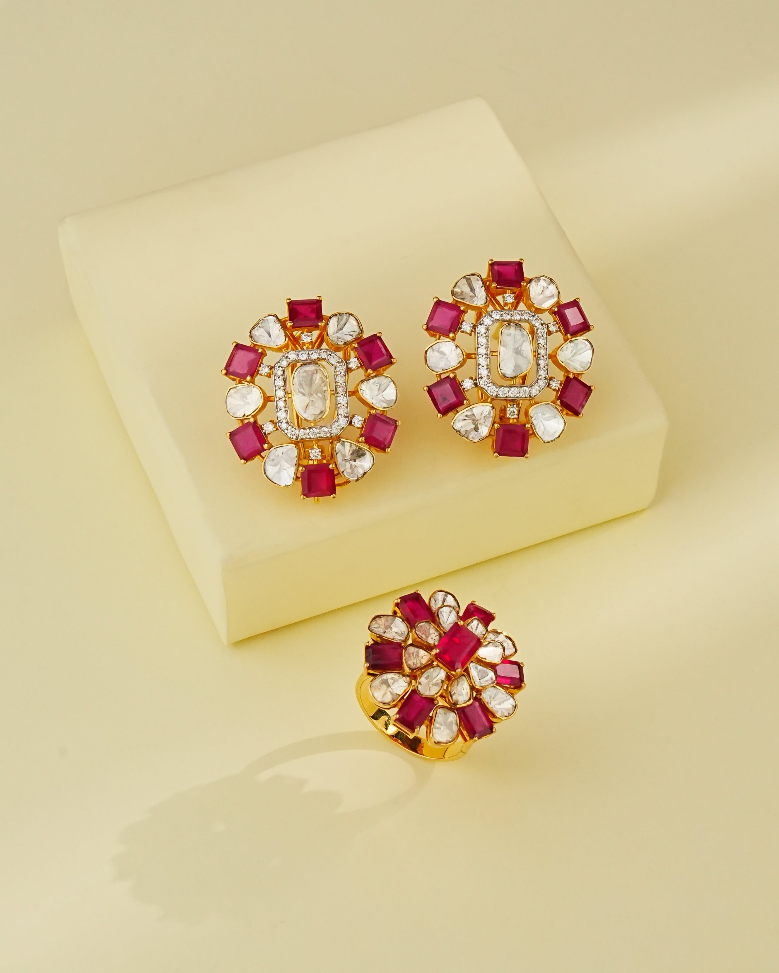 Archana Tops And Dharshana Ring Set