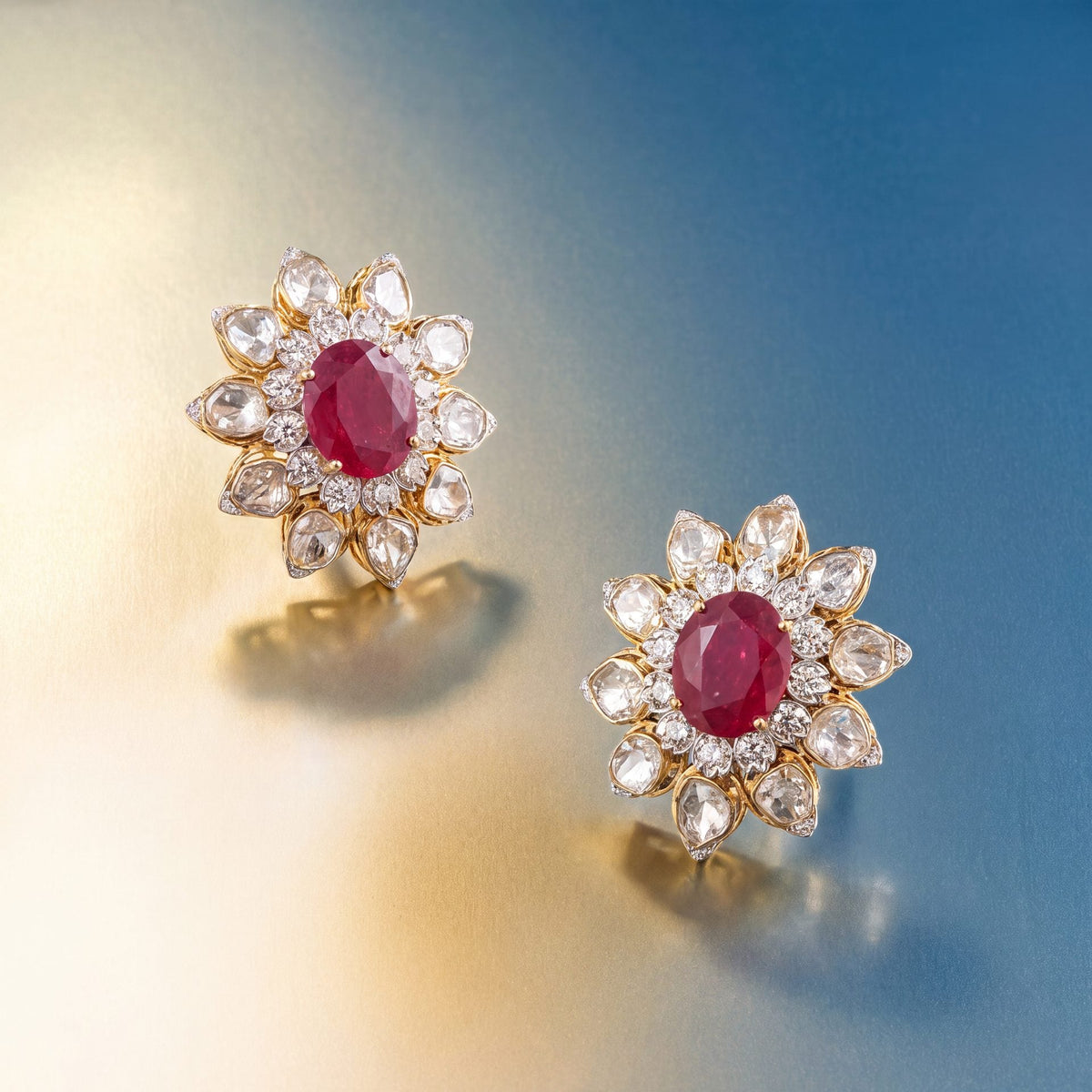 Poonam Polki And Diamond Tops