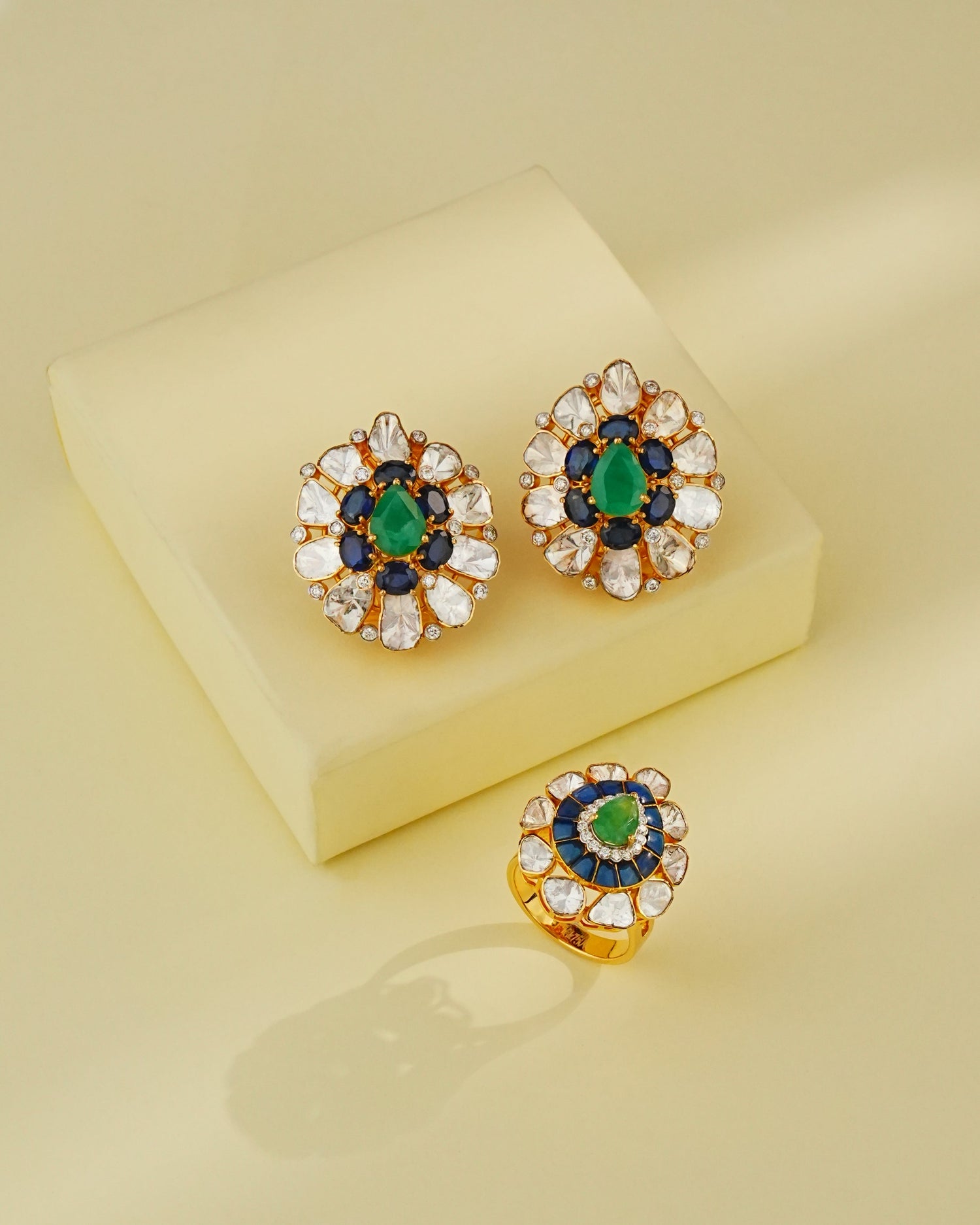 Tanaya Tops And Prisha Ring Set