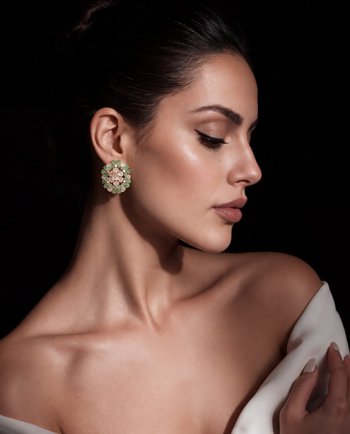 Vamshi Polki And Diamond Tops