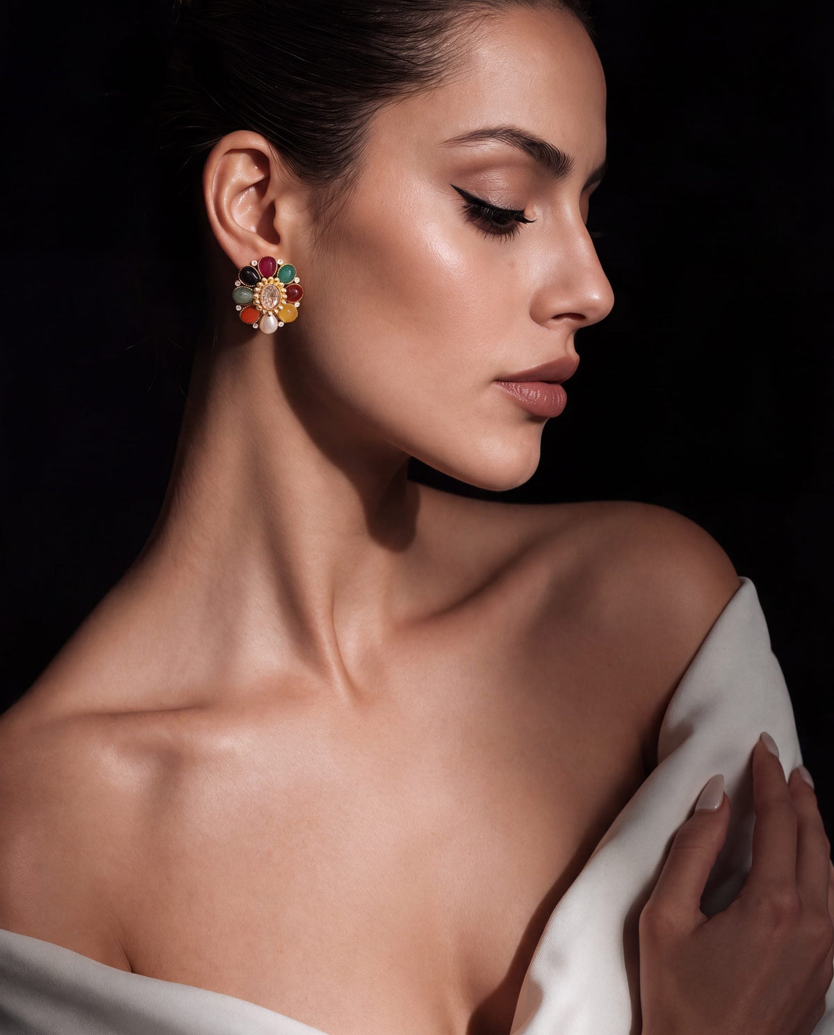 Shanaya Polki And Diamond Tops
