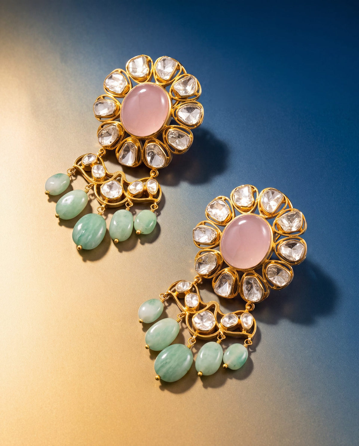 Pavni Polki Long Earrings