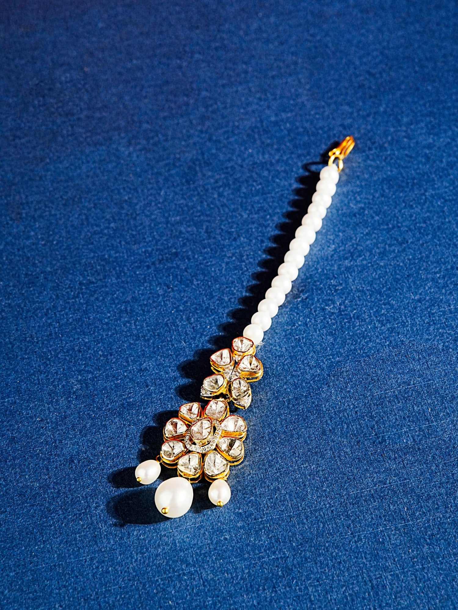 Rishita Polki And Diamond Maangtika