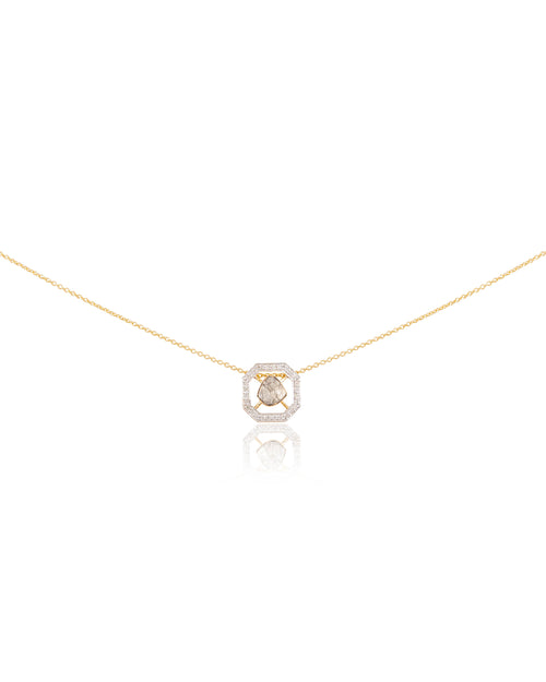 Vaidahi Polki And Diamond Pendant