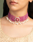 Samreen Polki Bead Choker