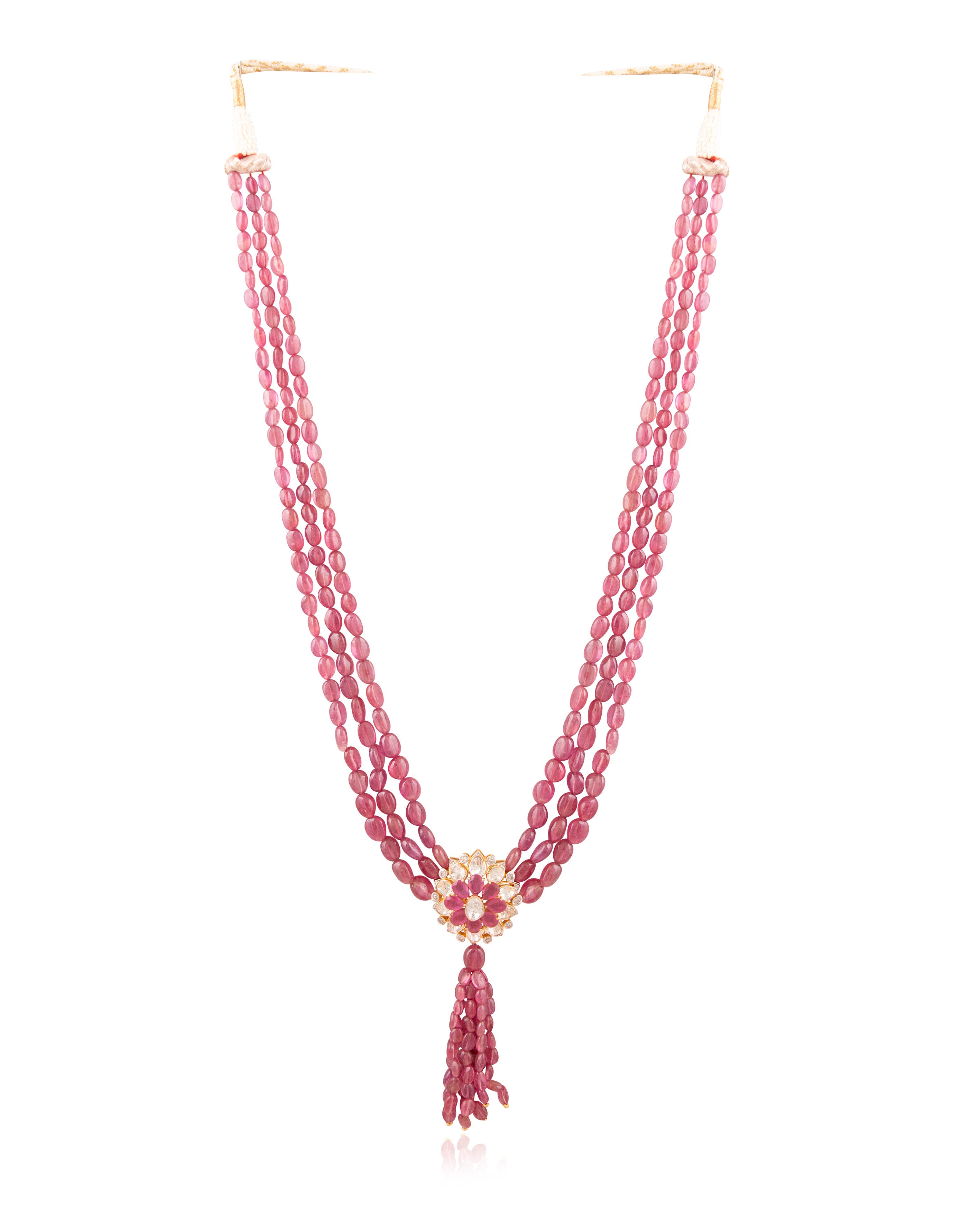 Shreya Polki And Diamond Bead Pendant