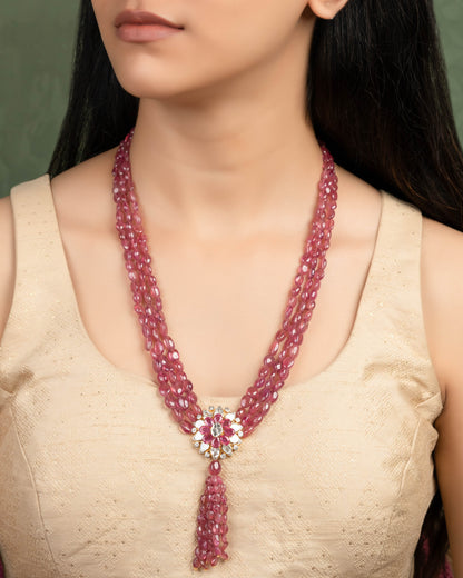 Shreya Polki And Diamond Bead Pendant