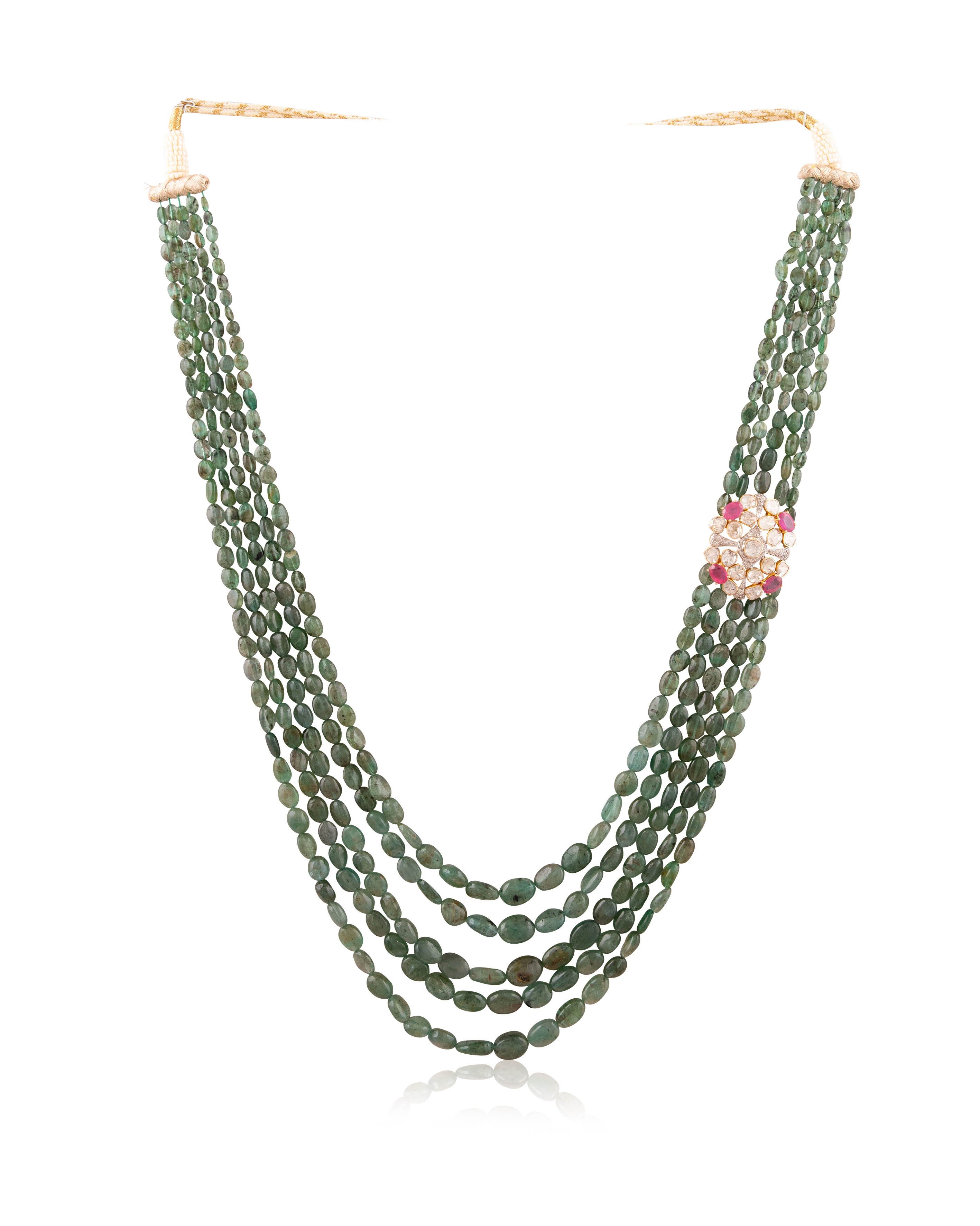 Shipra Polki And Diamond Bead Pendant