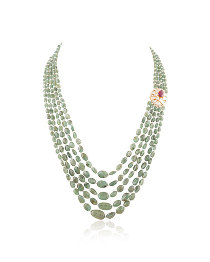 Aradhna Polki And Diamond Bead Pendant