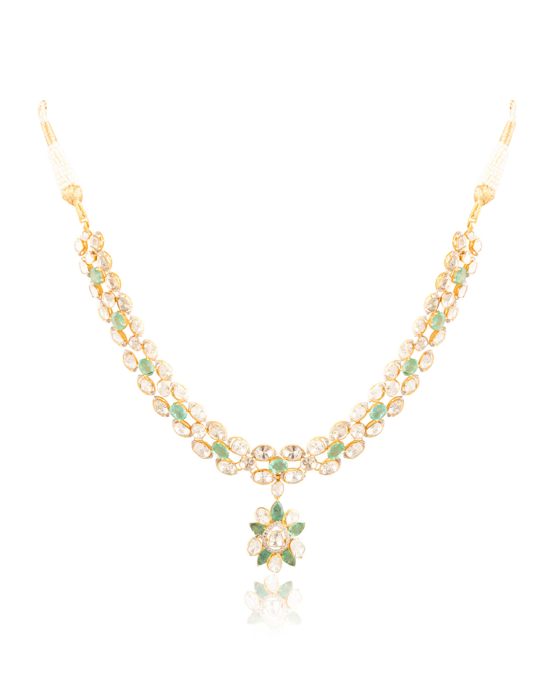 Kiah Polki And Diamond Necklace