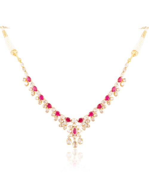 Rishita Polki And Diamond Necklace