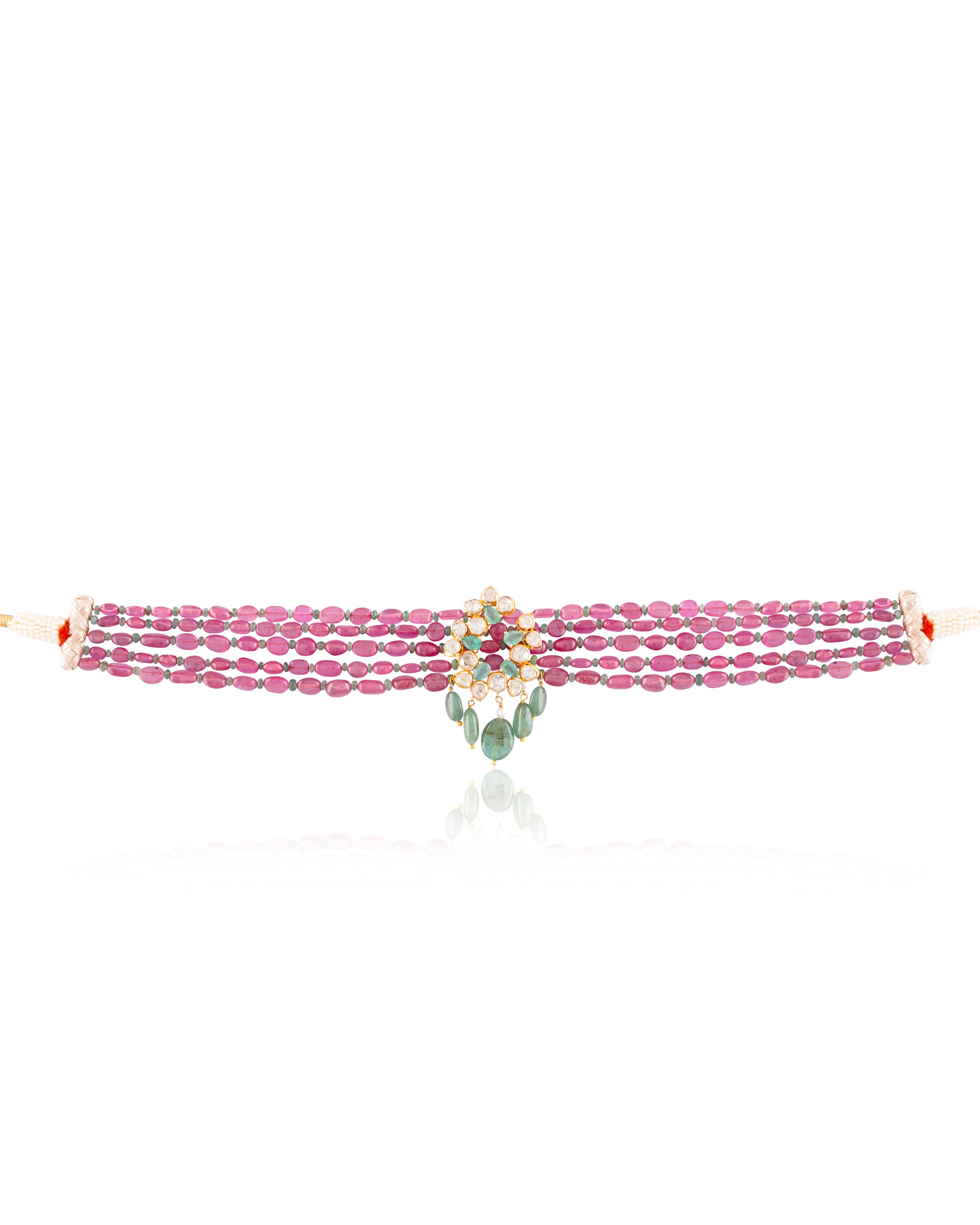 Kaushiki Polki Bead Choker