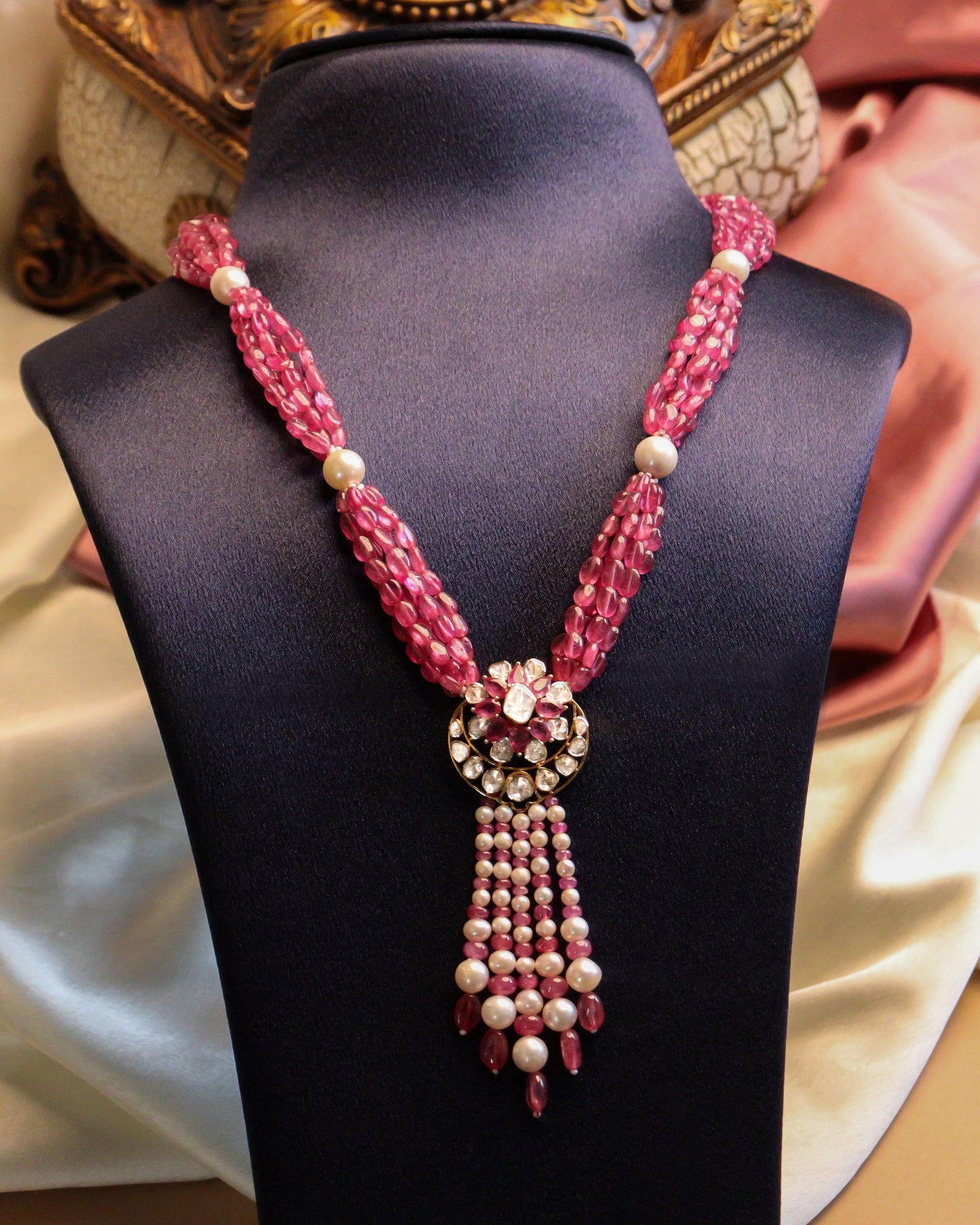 Ziya Polki Bead Pendant