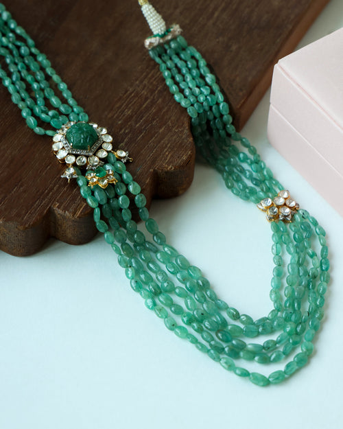 Rachel Polki And Diamond Bead Pendant