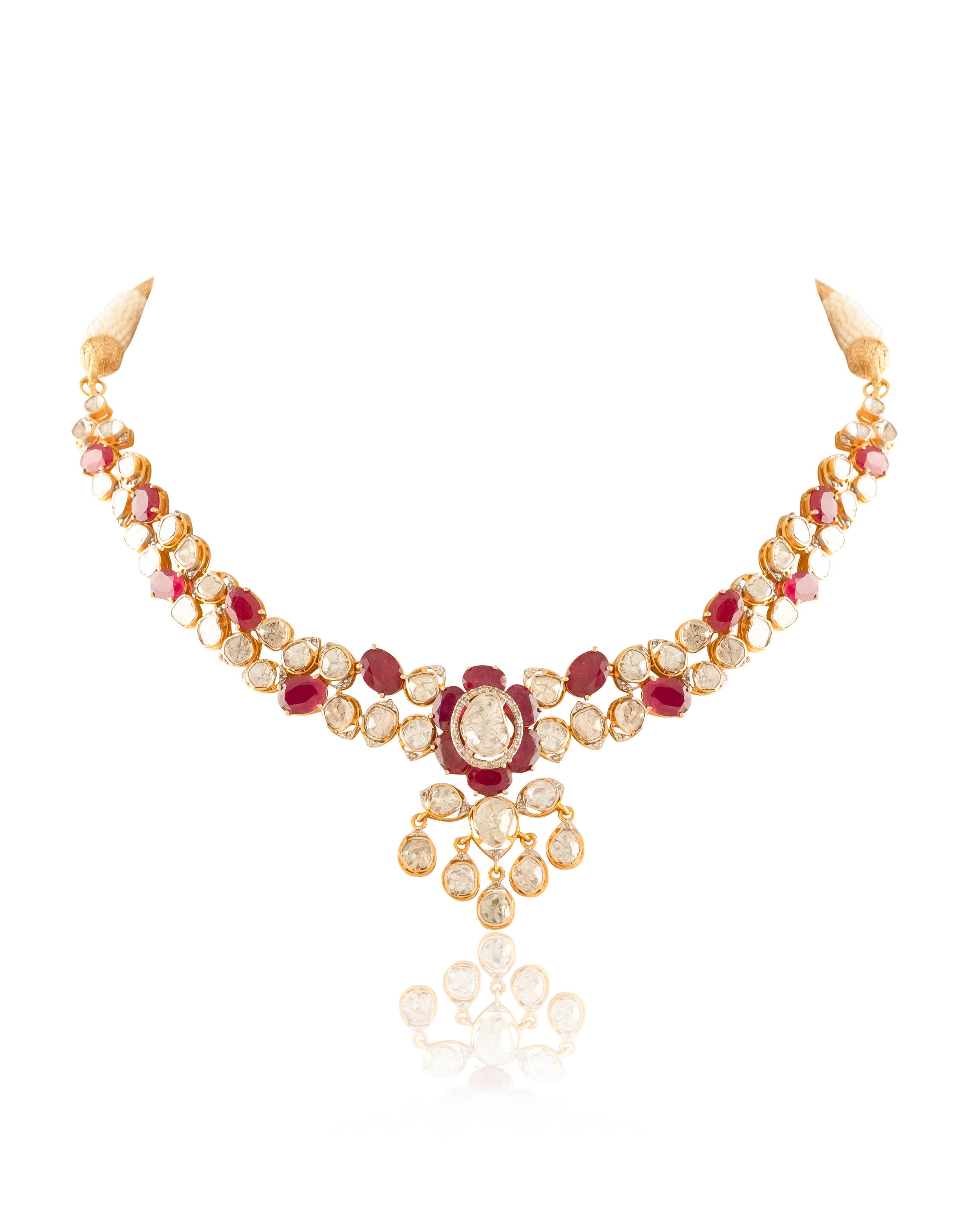 Namrata Polki And Diamond Necklace