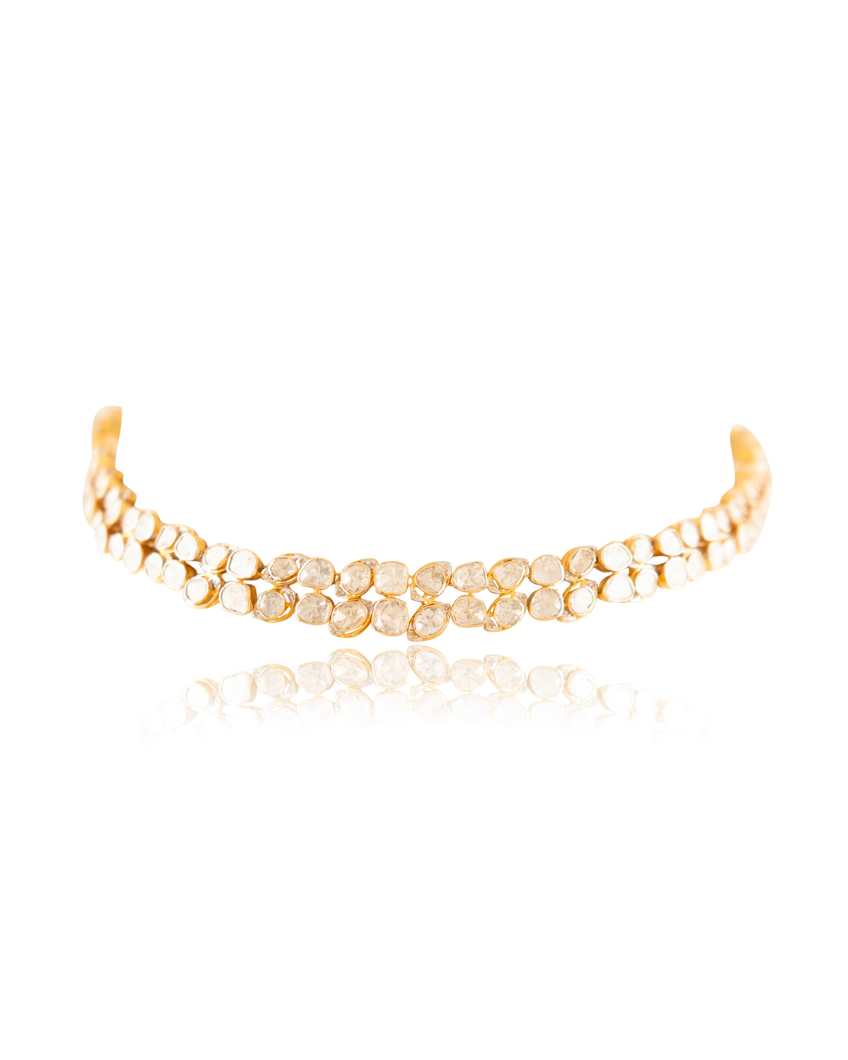 Zanaida Polki And Diamond Choker