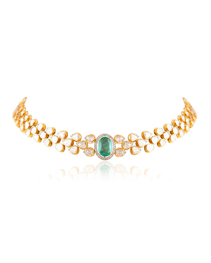 Lola Polki And Diamond Choker