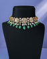 Nida Polki And Diamond Choker