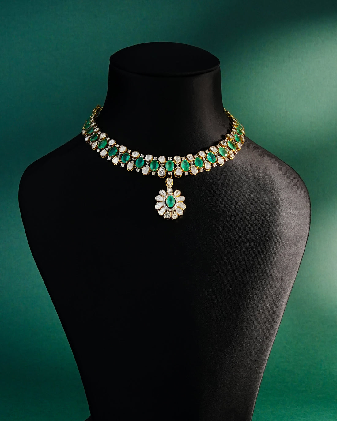 Leah Polki And Diamond Necklace