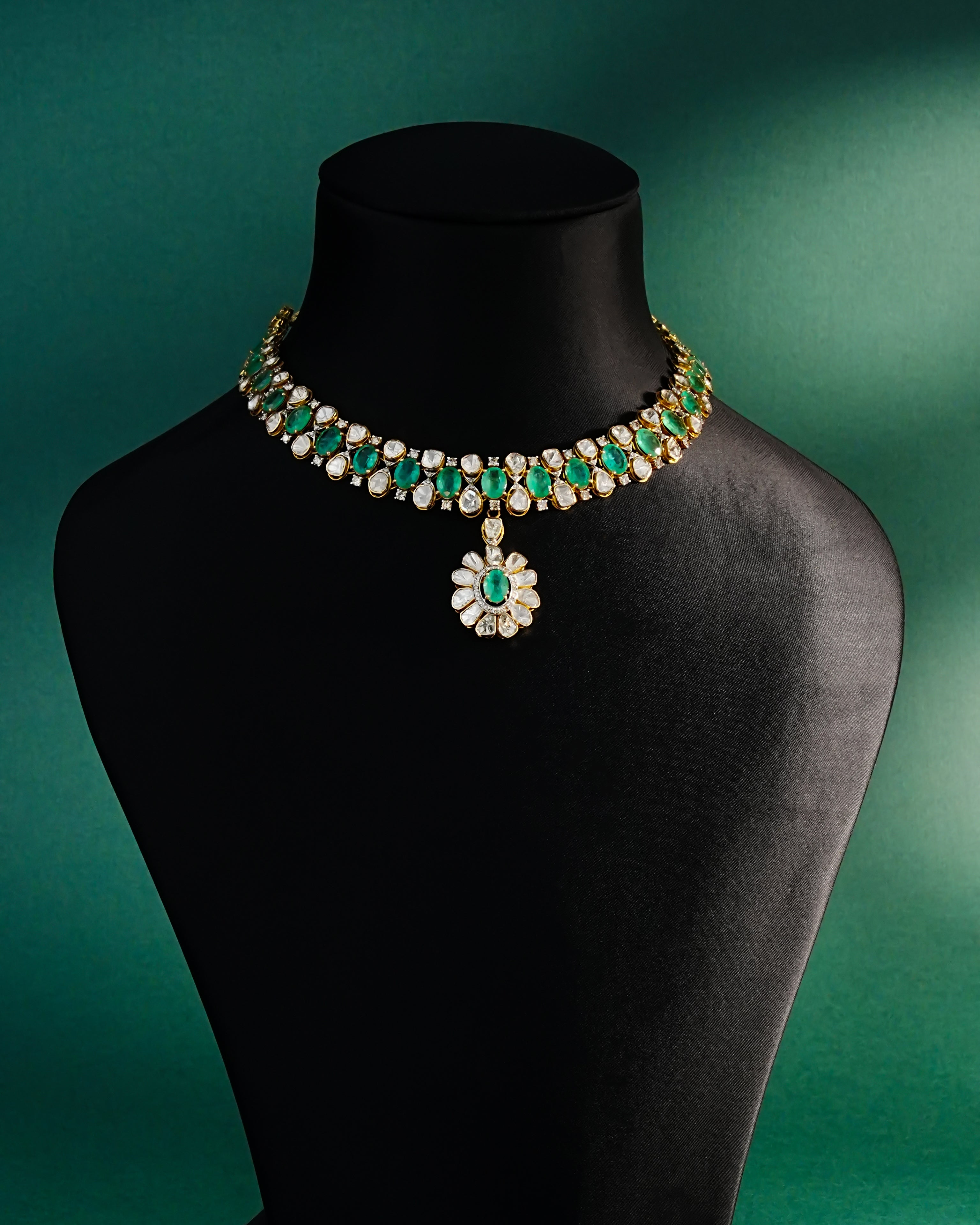 Leah Polki And Diamond Necklace