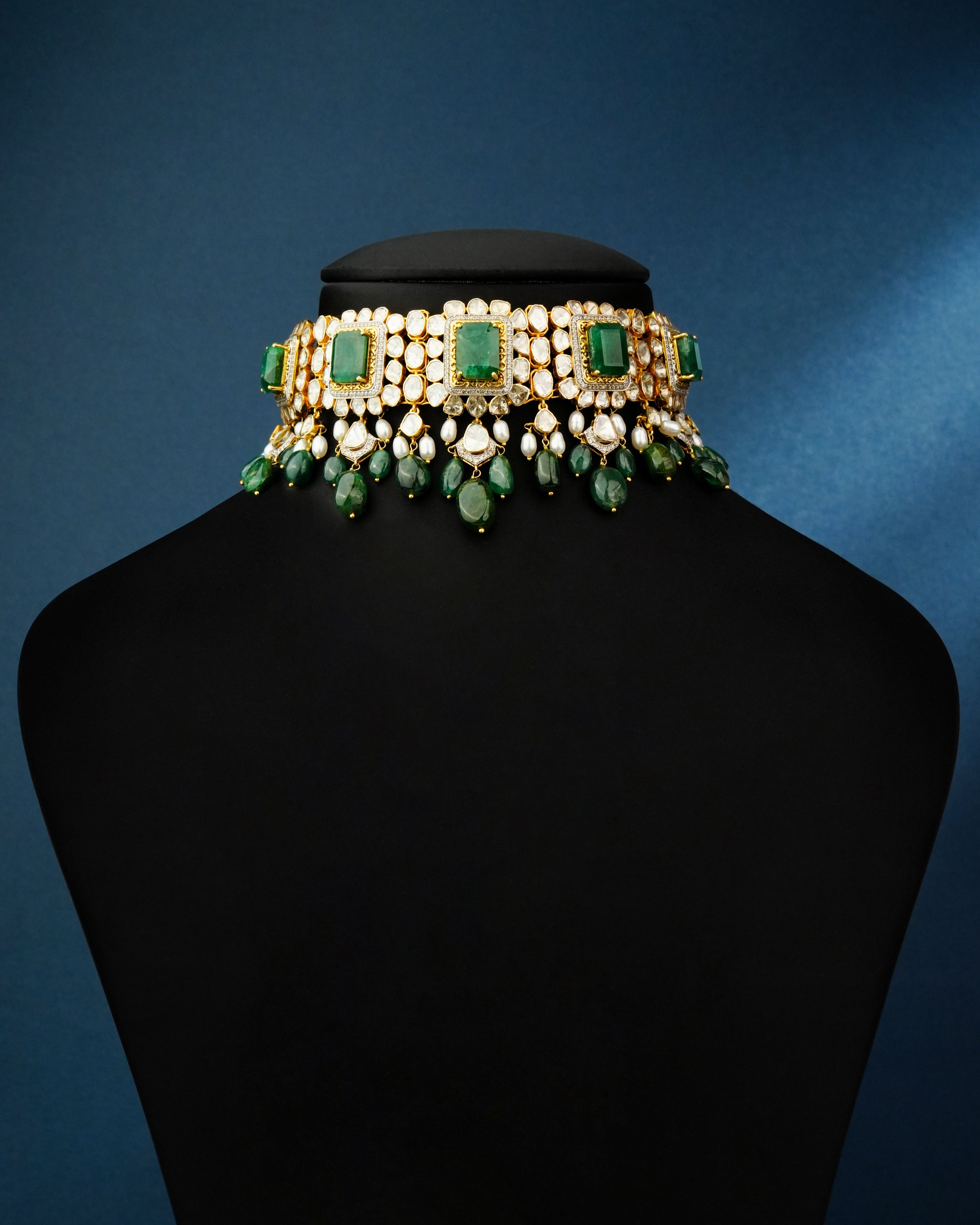 Kajal Polki And Diamond Choker - NO ORDERS