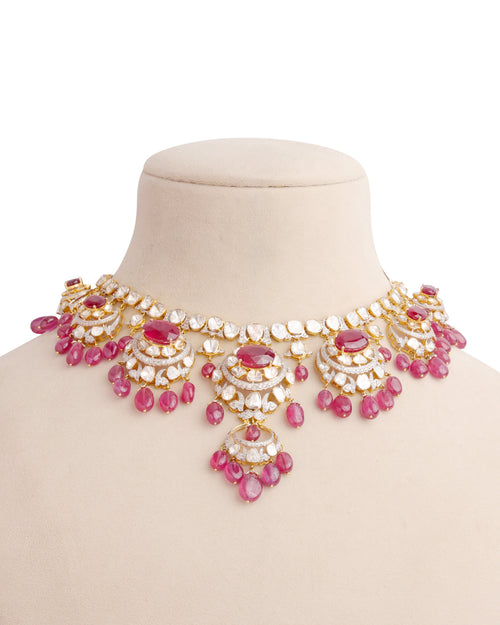 Kai Polki And Diamond Necklace