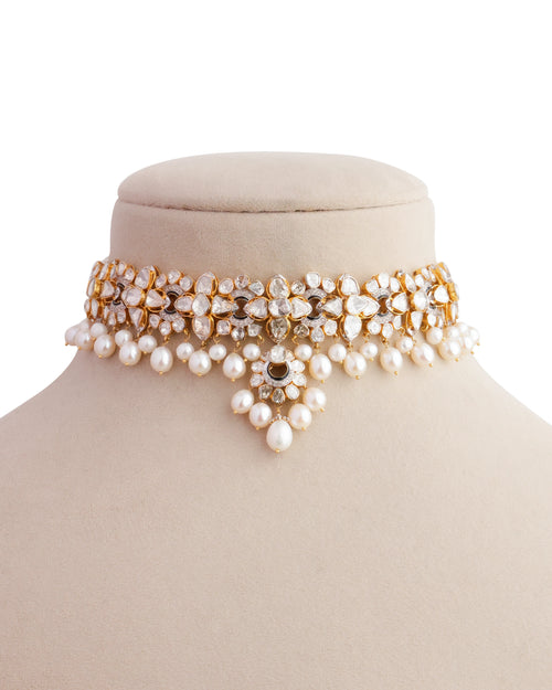 Narella Polki And Diamond Choker