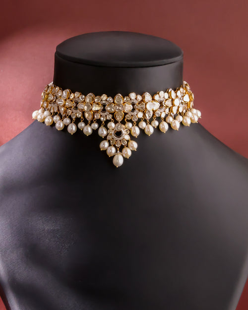 Narella Polki And Diamond Choker