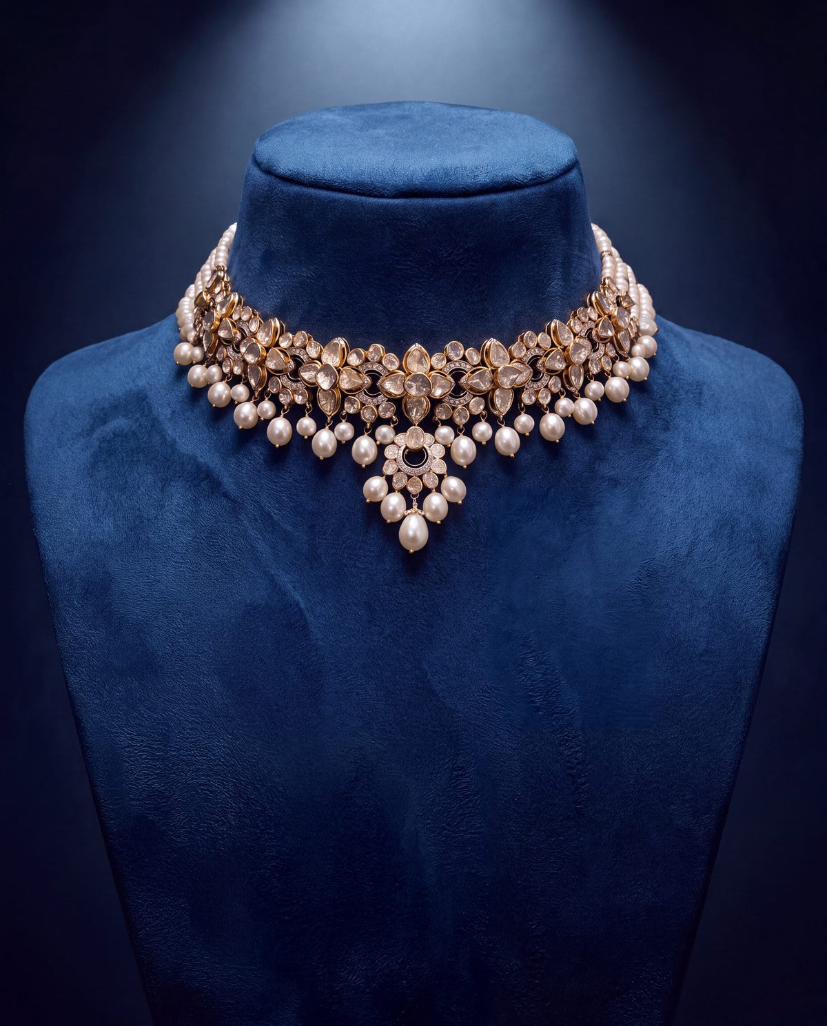 Narella Polki And Diamond Choker