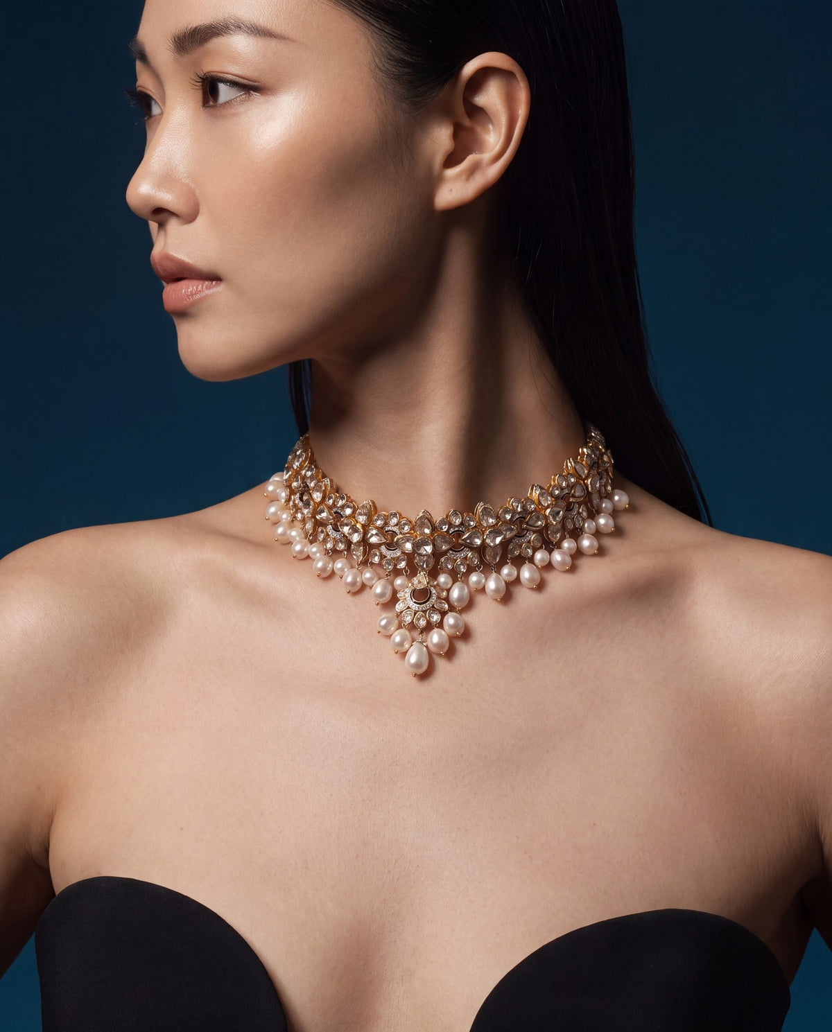 Narella Polki And Diamond Choker