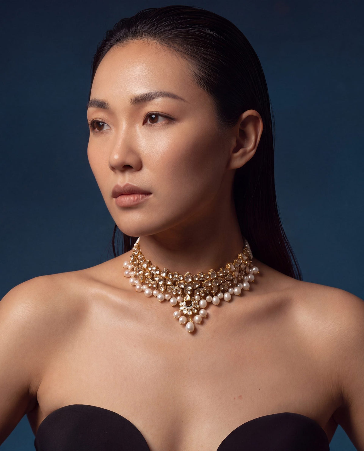 Narella Polki And Diamond Choker