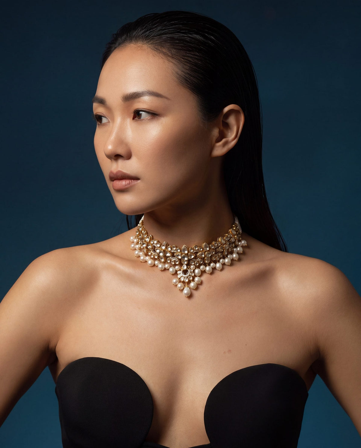 Narella Polki And Diamond Choker