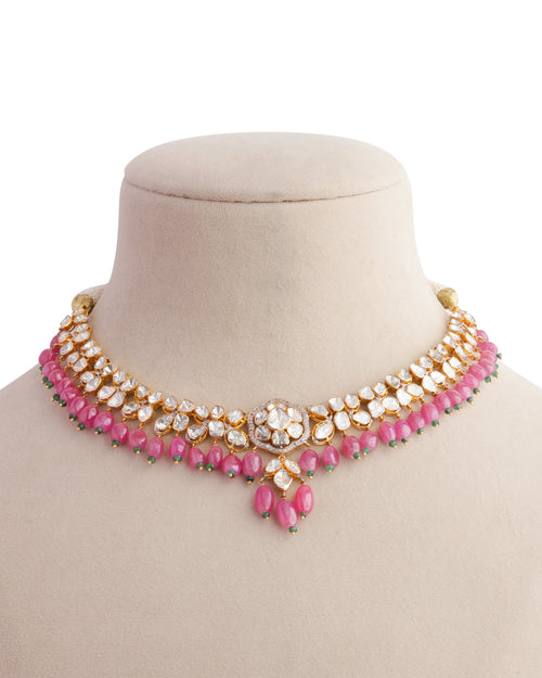 Jagruti Polki And Diamond Choker